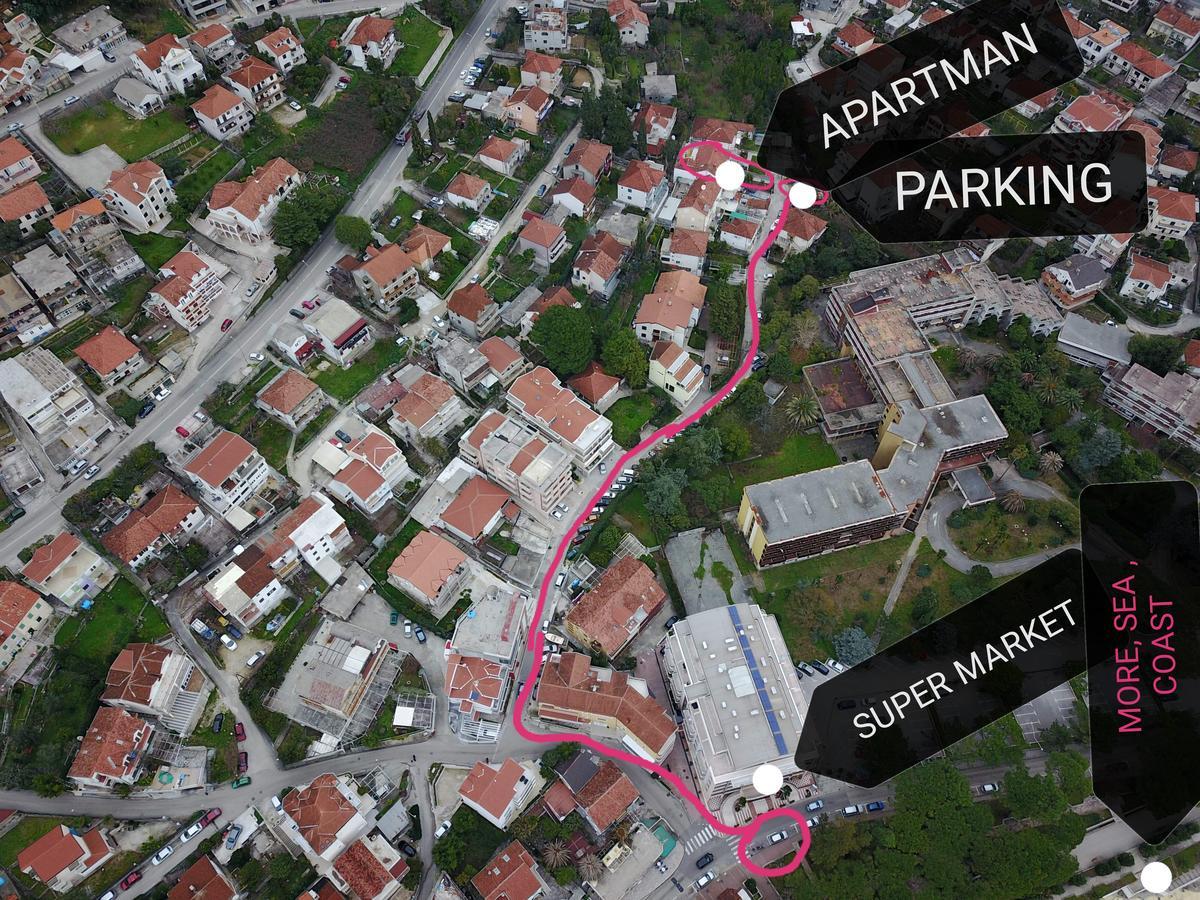 Apartament Donna Dervis Herceg Novi Zewnętrze zdjęcie
